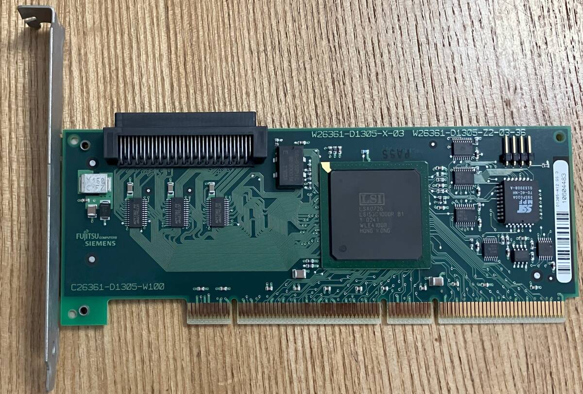 富士通制 64bit PCIバス対応 Ultra 160 SCSI-3カード LVD/SE