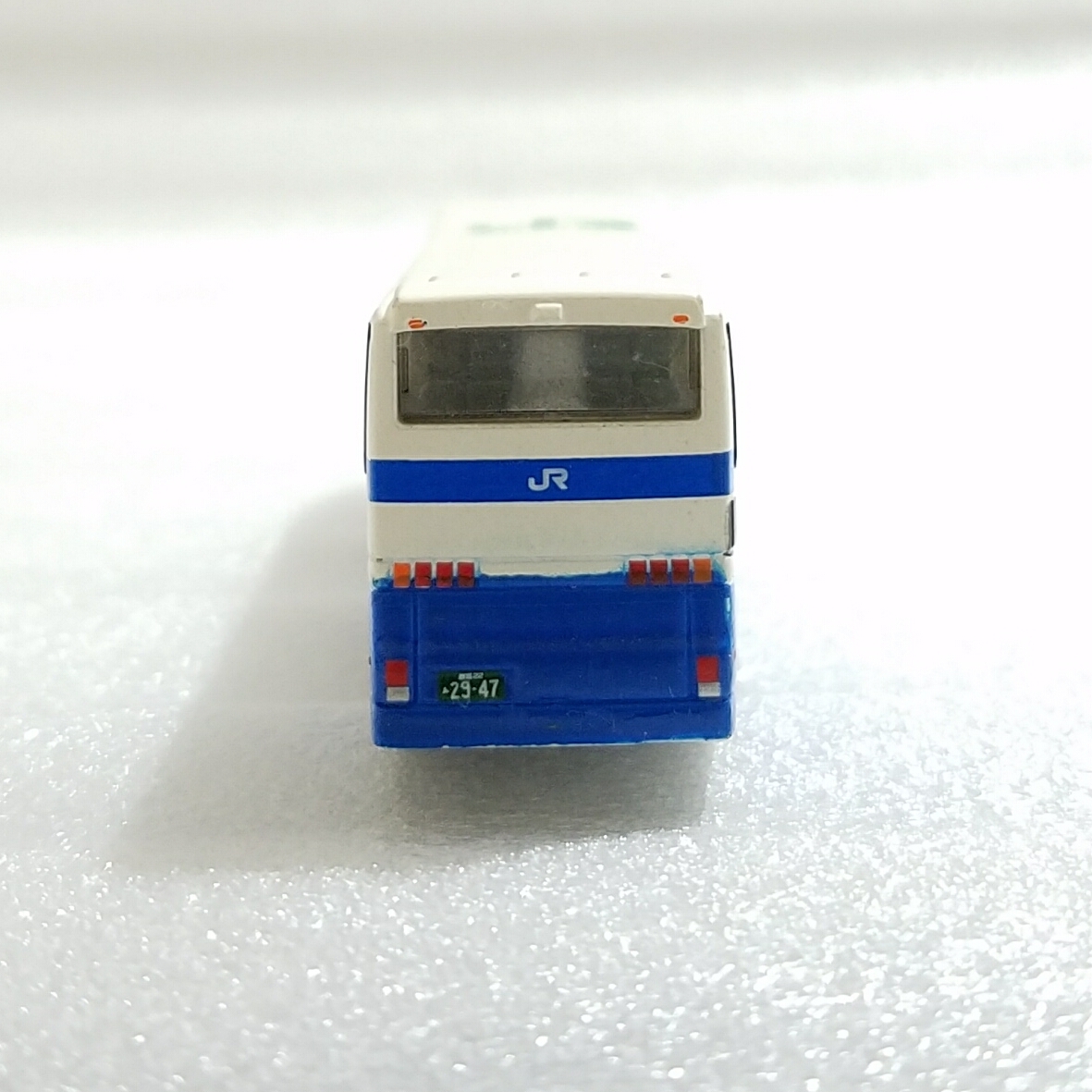 送料290円~新品同様品トミーテック1/150(Nゲージ)ザ・バスコレクション第10弾 日野セレガGDスーパーハイデッカー ジェイアールJRバス関東_画像4