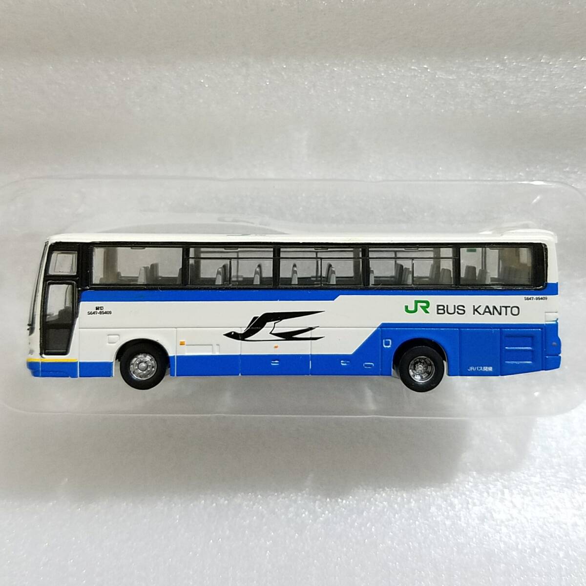 送料290円~新品同様品トミーテック1/150(Nゲージ)ザ・バスコレクション第10弾 日野セレガGDスーパーハイデッカー ジェイアールJRバス関東_画像1