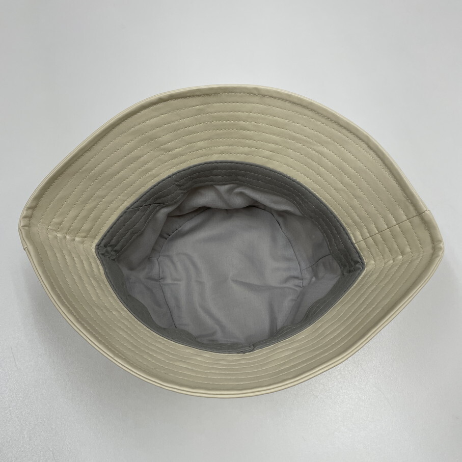 Dickies ベージュ バケットハット 帽子 フェイクレザー ブラックタグ スポーツゴルフ アウトドアキャンプ バイク 釣り 刺繍 ディッキーズ_画像9