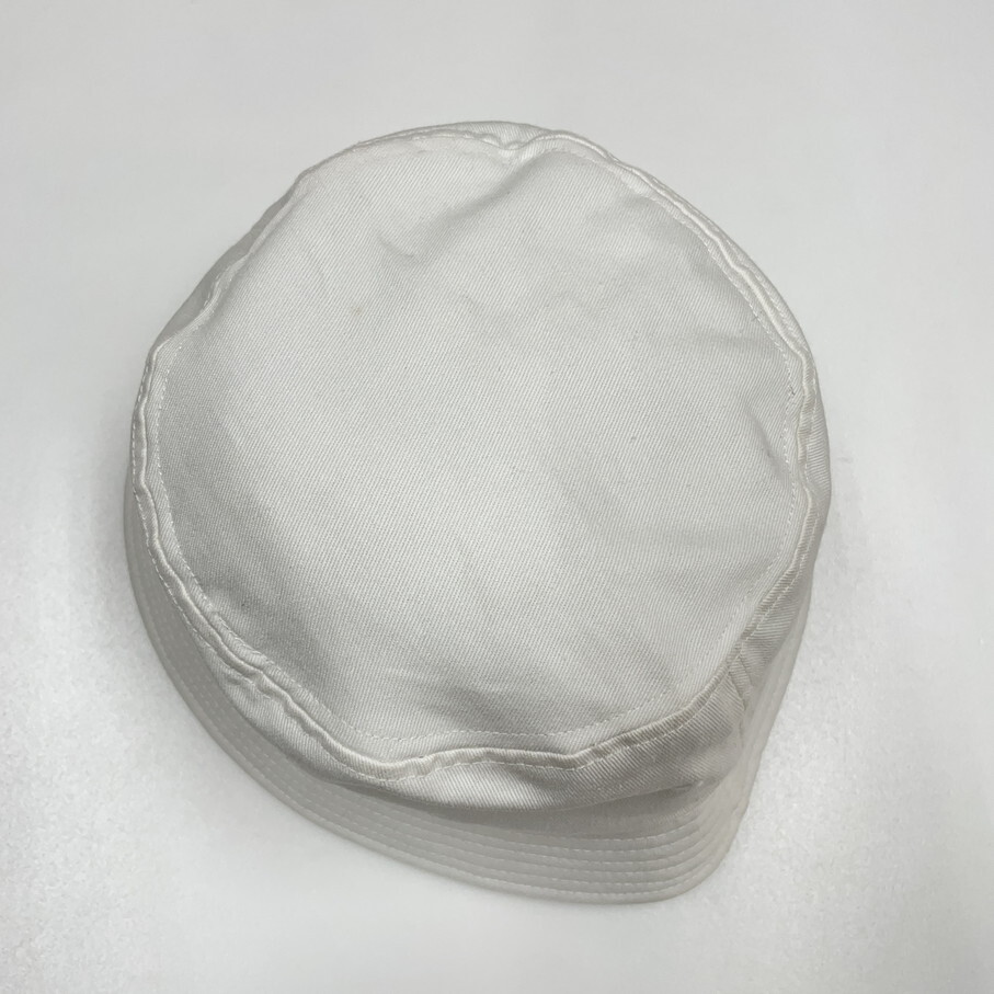 Dickies ホワイト バケットハット タグ付き 帽子スポーツゴルフバイク キャンプ アウトドア オートバイ ブラックゴールド刺繍 ディッキーズ_画像8