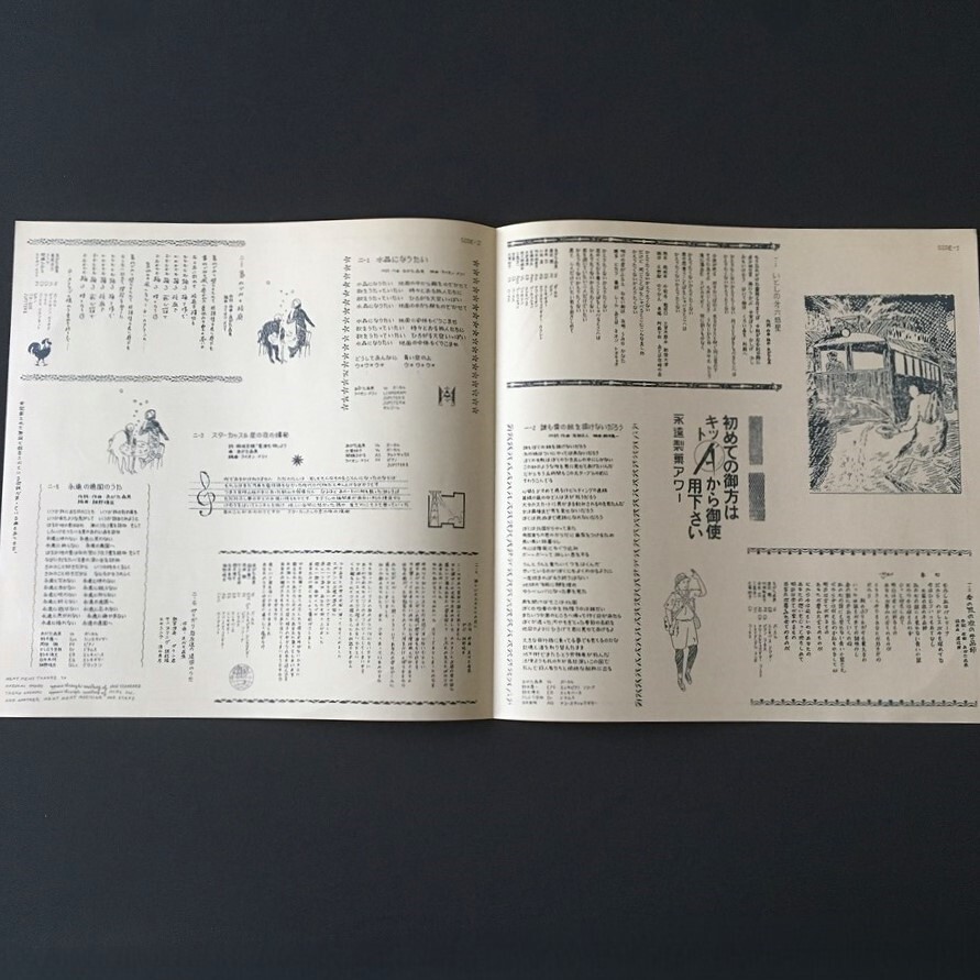 [3e13] LP『あがた森魚 / 永遠の遠国の歌』細野晴臣、大貫妙子、鈴木慶一、ライオン・メリィ、他_画像4