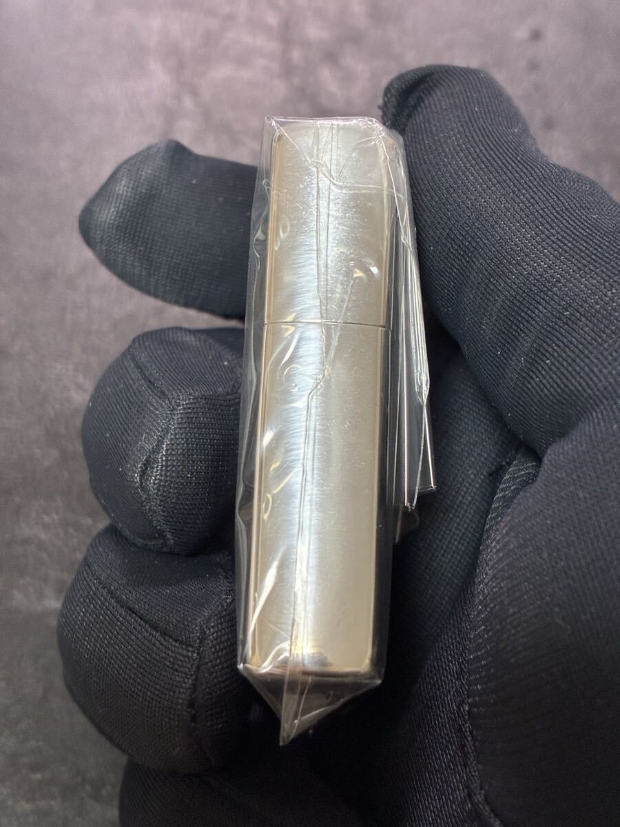 zippo ウィンディ シルバー コーナーカット 前面刻印 希少モデル 2024年製 WINDY silver _画像6