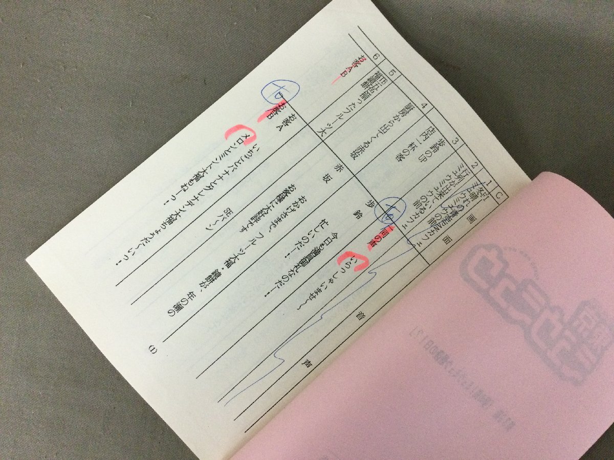 ★６１―１２７★アニメ臺本　東京ミュウミュウ 第39話『盜まれた夢 ラベンダーの甘い罠』アニメ AR臺本 資料[60]