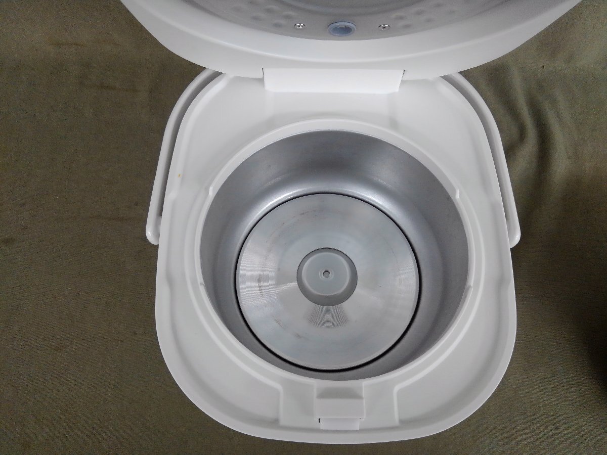 ★５４―００６★炊飯器　シャープ ジャー炊飯器 KS-F5E6-KP（0.5～3合） 動作品 2018年製/ピンク パン調理機能 マイコン 小型 [100]_画像9