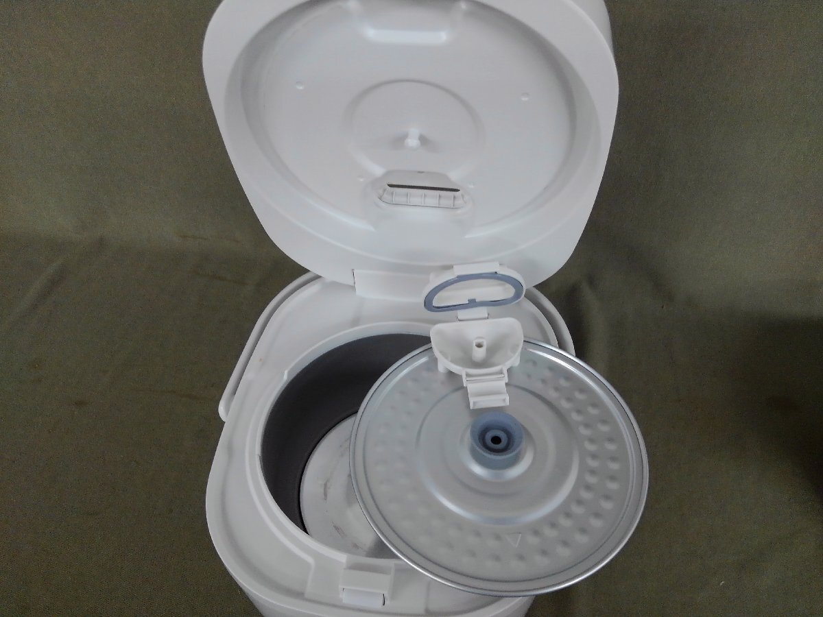 ★５４―００６★炊飯器　シャープ ジャー炊飯器 KS-F5E6-KP（0.5～3合） 動作品 2018年製/ピンク パン調理機能 マイコン 小型 [100]_画像10