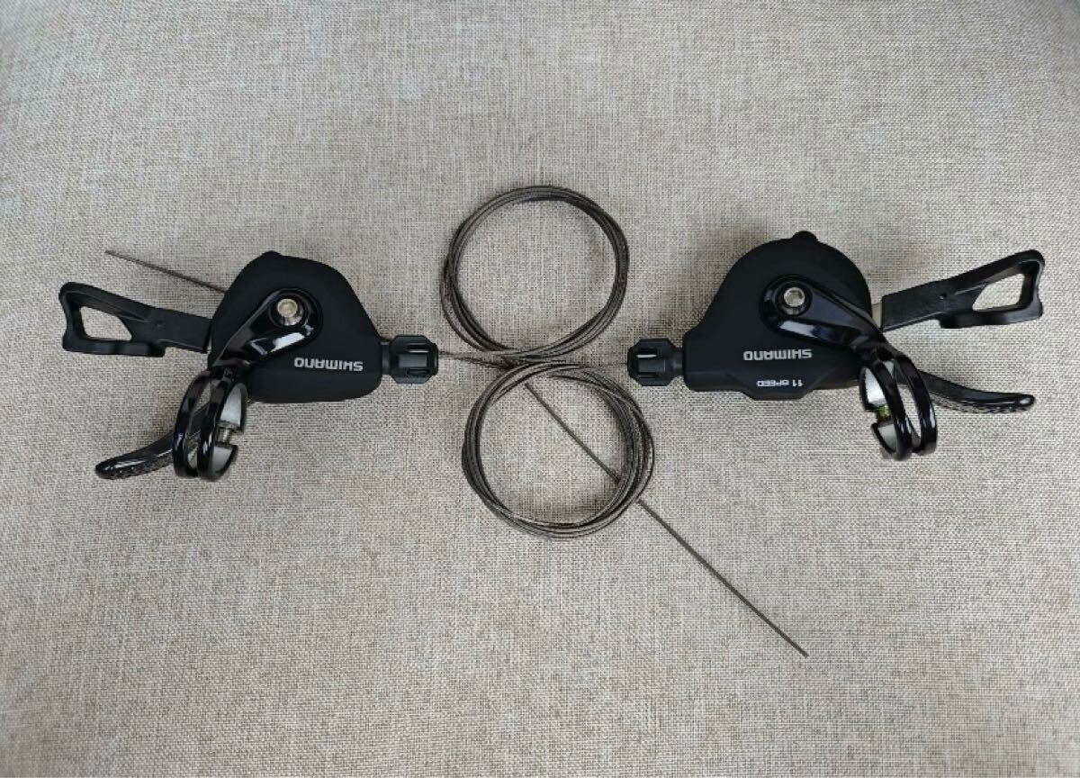 SHIMANO シマノ RS700 2x11速 フラットバー用 シフター