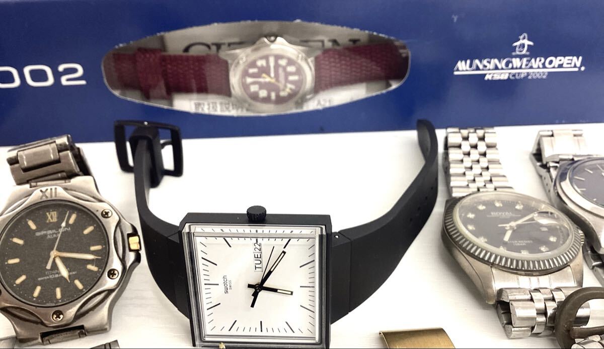 ?【1円スタート】 腕時(shí)計(jì) 懐中時(shí)計(jì) 時(shí)計(jì) セイコー SEIKO シチズン CITIZEN CASIO コーチ ヴィヴィアン スウォッチ ディズニー など