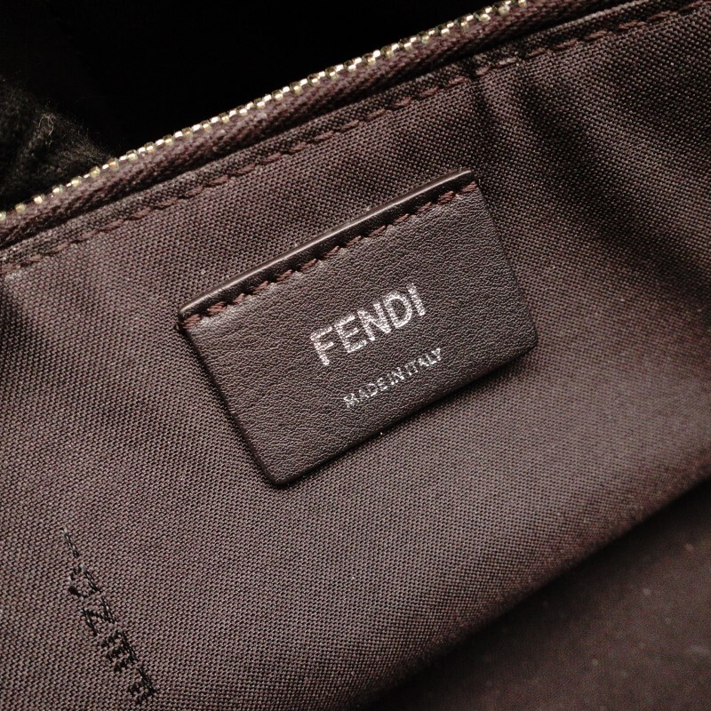 フェンディ FENDI バイザウェイ ミディアム ブルー系 ハンドバッグ ショルダーバッグ レザー 2way 7-9-482_画像8