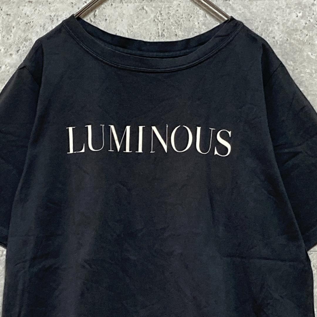 マーベラスバイピエロ(M)半袖Tシャツ*フロント英字プリント*モノトーン*黒系_画像4