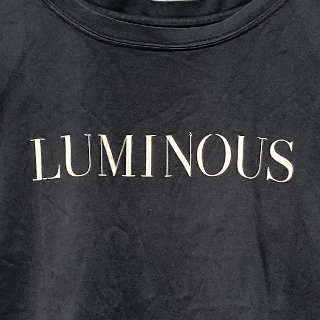 マーベラスバイピエロ(M)半袖Tシャツ*フロント英字プリント*モノトーン*黒系_画像9