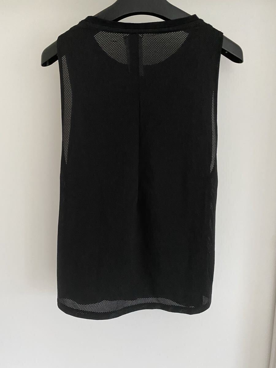 Reebok リーボック Les Mills レズミルズ レズミルズ ボディコンバット マッスルタンク後ろメッシュ ブラック 黒_画像5