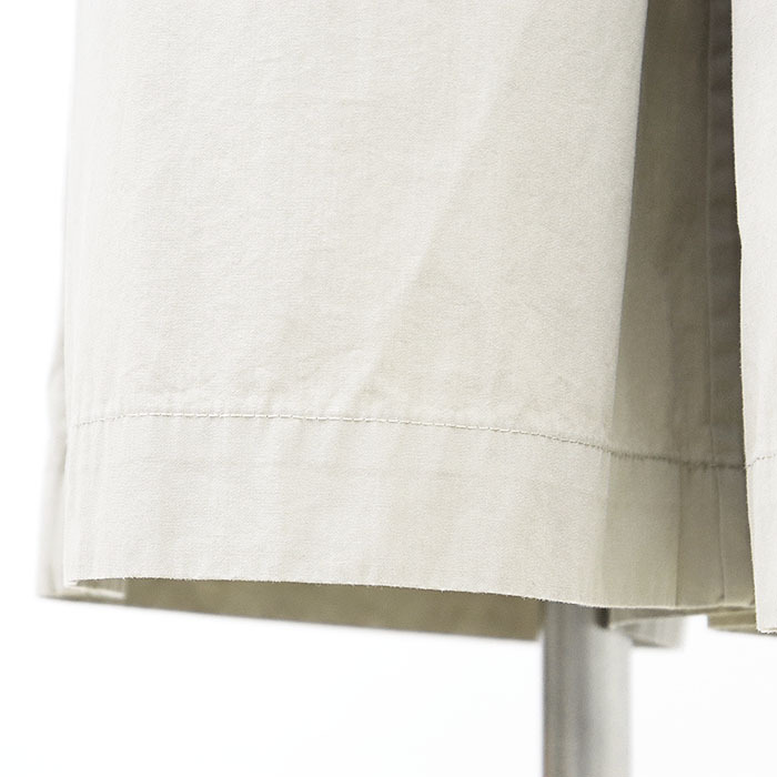 【美品】LOEWE ロエベ ガウチョパンツ イージーパンツ アナグラム ロゴ 刺繍 エンブロイダリー コットン100% レディース XS ベージュ