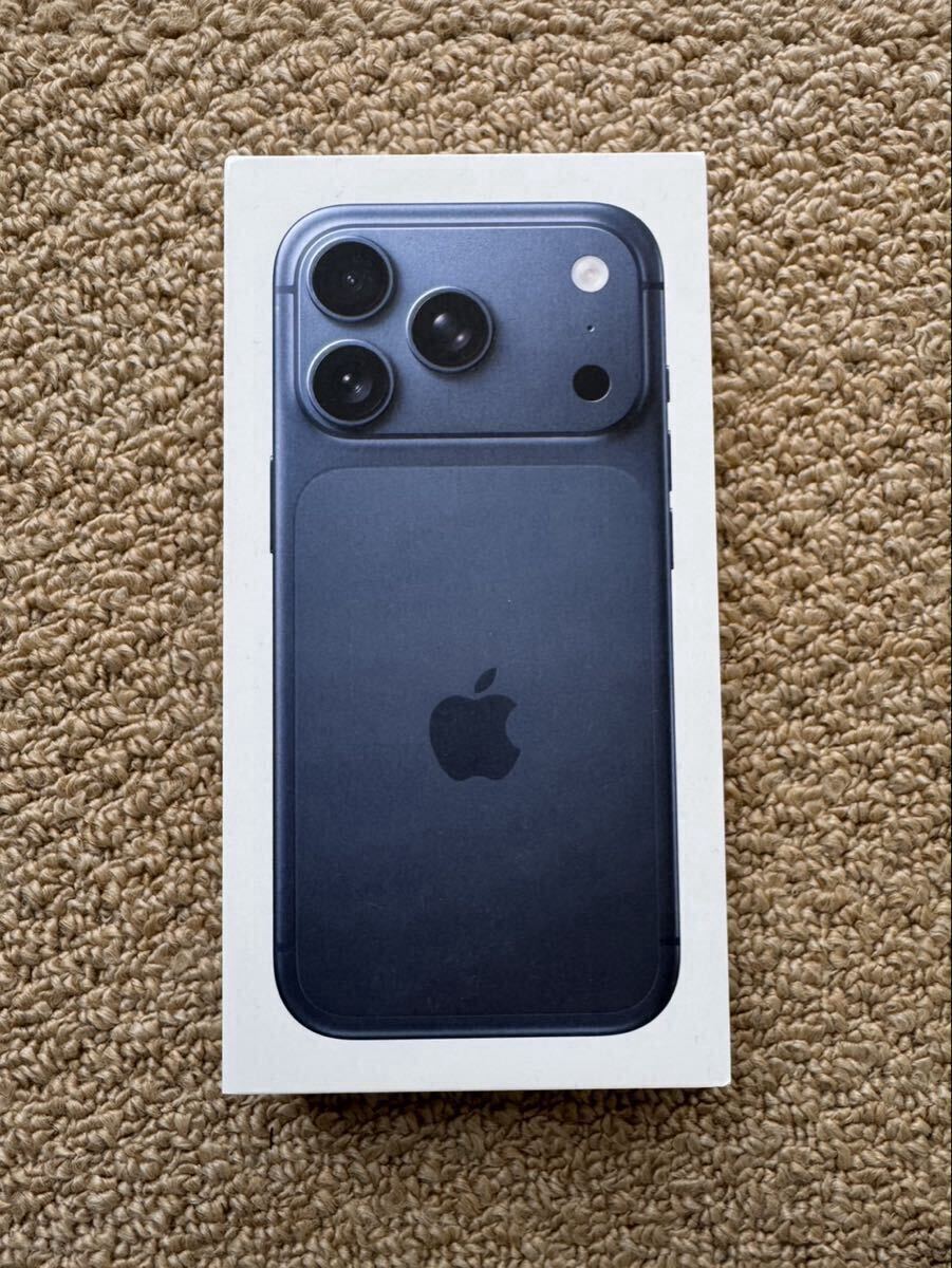香港版 iPhone17pro ディープブルー 512GB 新品未開封、未使用品