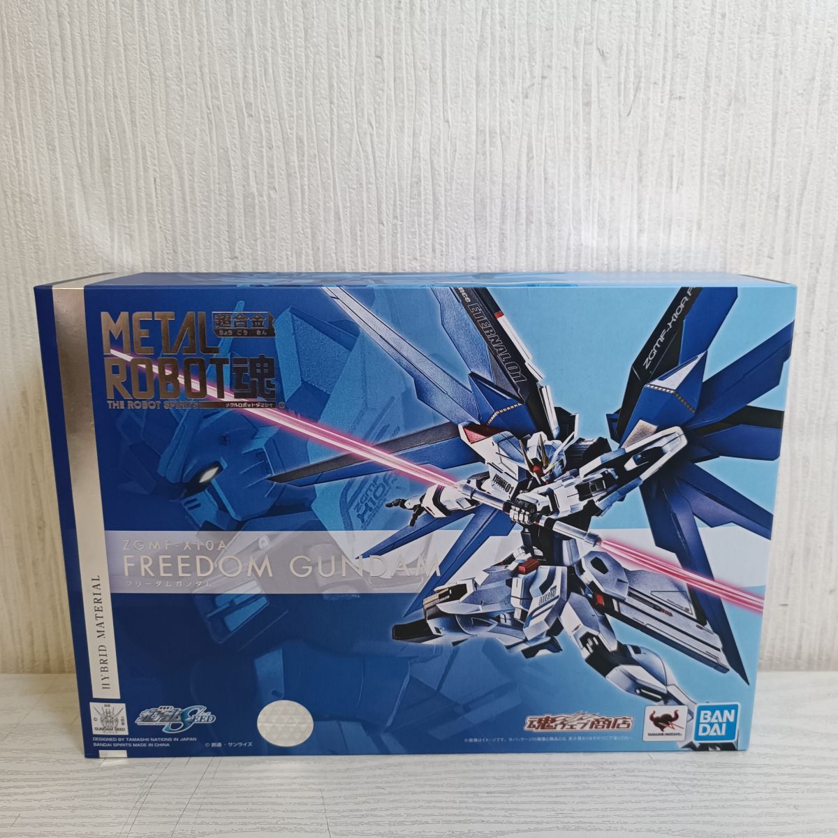 ▲座767【送80】1円～ バンダイ 超合金 METAL ROBOT魂 フリーダムガンダム [機(jī)動戦士ガンダムSEED] フィギュア