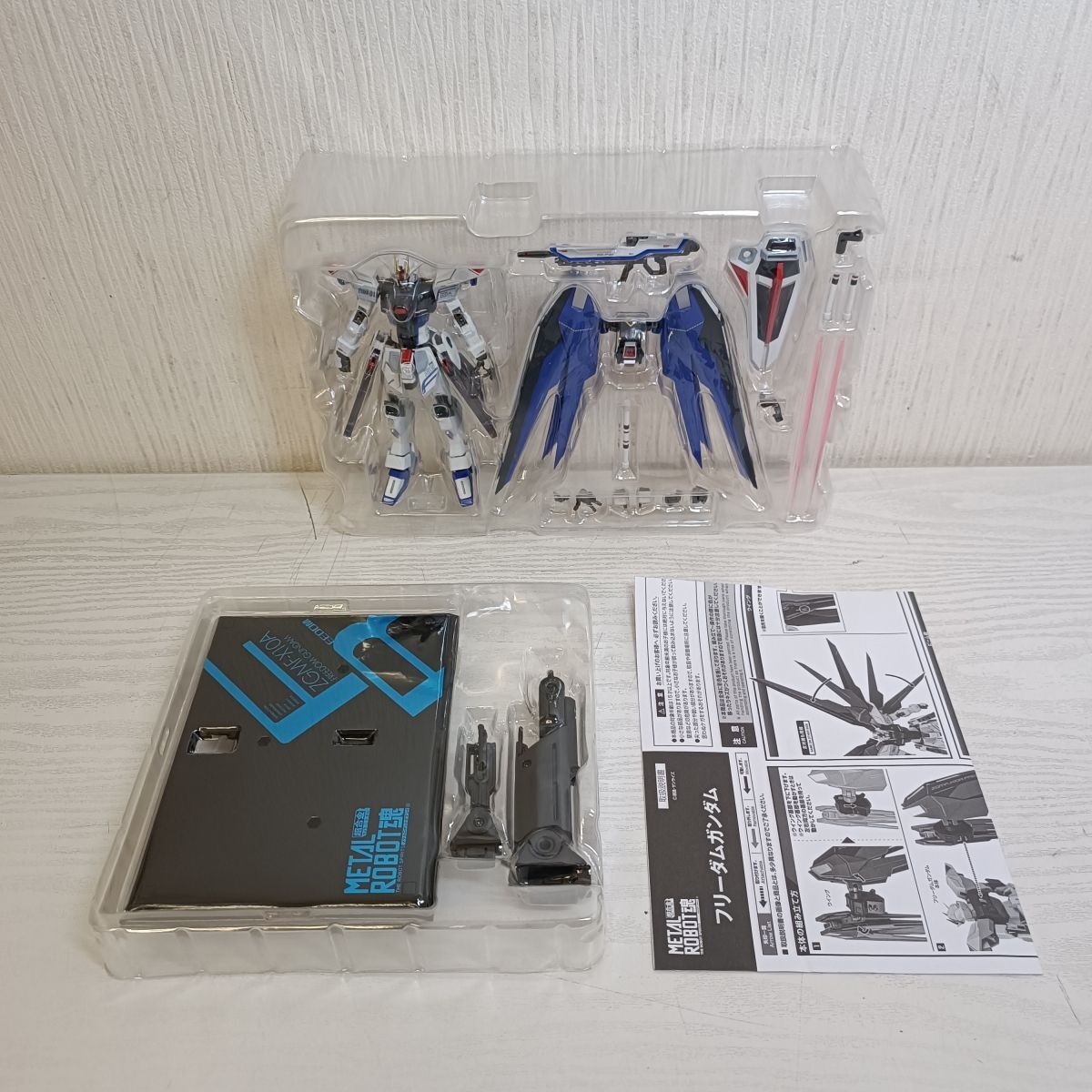 ▲座767【送80】1円～ バンダイ 超合金 METAL ROBOT魂 フリーダムガンダム [機(jī)動戦士ガンダムSEED] フィギュア