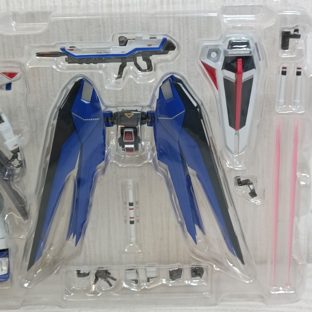 ▲座767【送80】1円～ バンダイ 超合金 METAL ROBOT魂 フリーダムガンダム [機(jī)動戦士ガンダムSEED] フィギュア