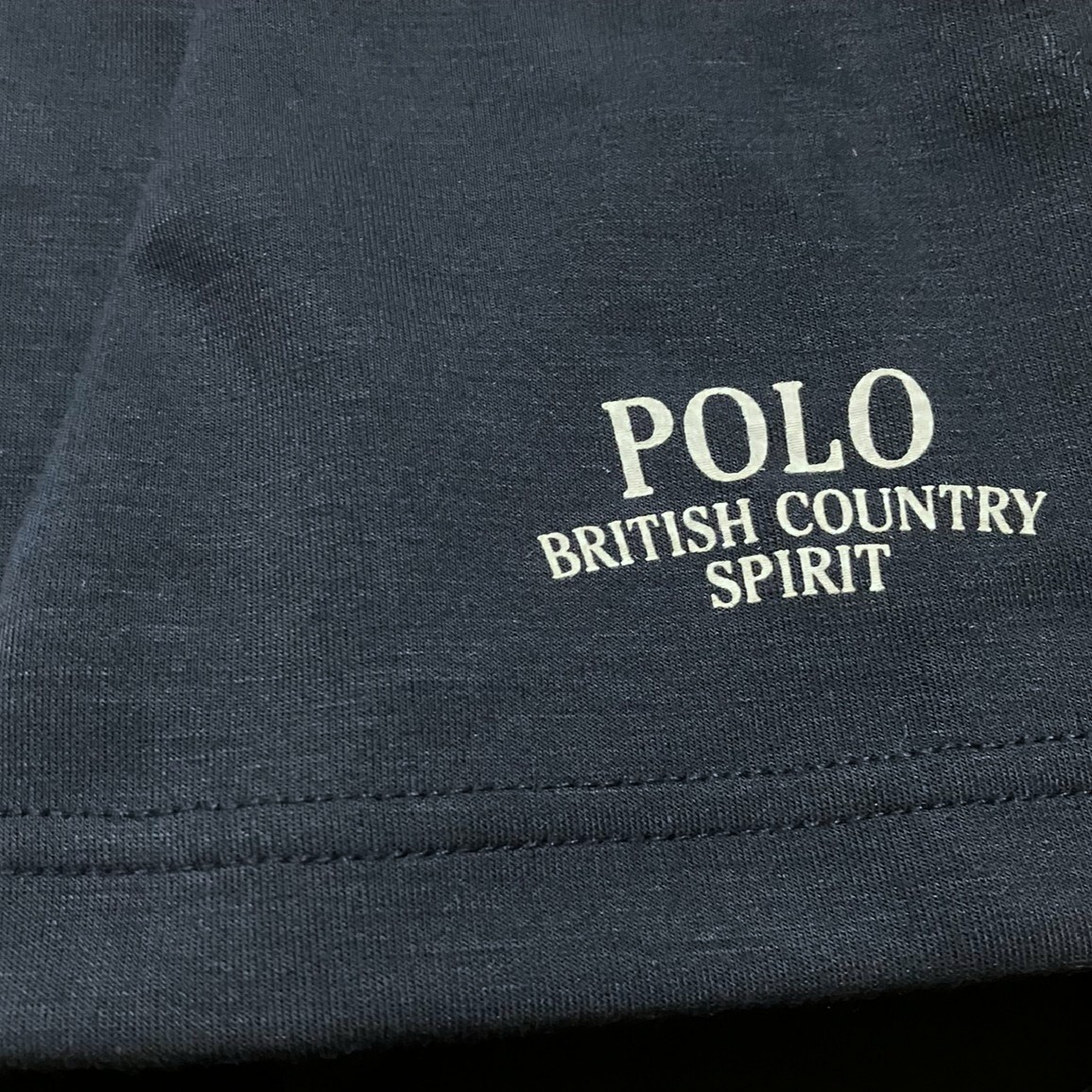 新品　タグ付き　polo polo club パジャマ　上下2点セット　ネイビー　メンズL_画像4