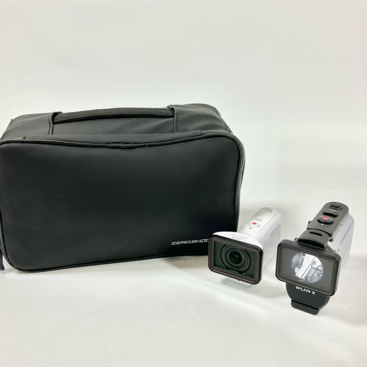 SONY ソニー HDR-AS300R アクションカム カメラ バッテリー付 ケース付 付屬品多數(shù) 【稼働品】