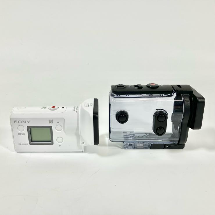SONY ソニー HDR-AS300R アクションカム カメラ バッテリー付 ケース付 付屬品多數(shù) 【稼働品】