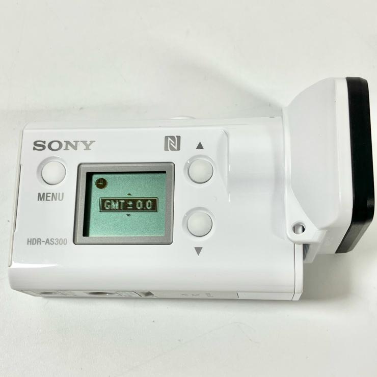 SONY ソニー HDR-AS300R アクションカム カメラ バッテリー付 ケース付 付屬品多數(shù) 【稼働品】