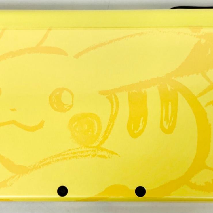 【通電可】 Nintendo ニンテンドー 3DS new Nintendo3DSLL RED-001 ゲーム機(jī) ポケモン ピカチュウ
