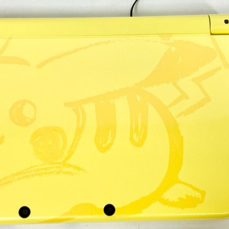 【通電可】 Nintendo ニンテンドー 3DS new Nintendo3DSLL RED-001 ゲーム機(jī) ポケモン ピカチュウ