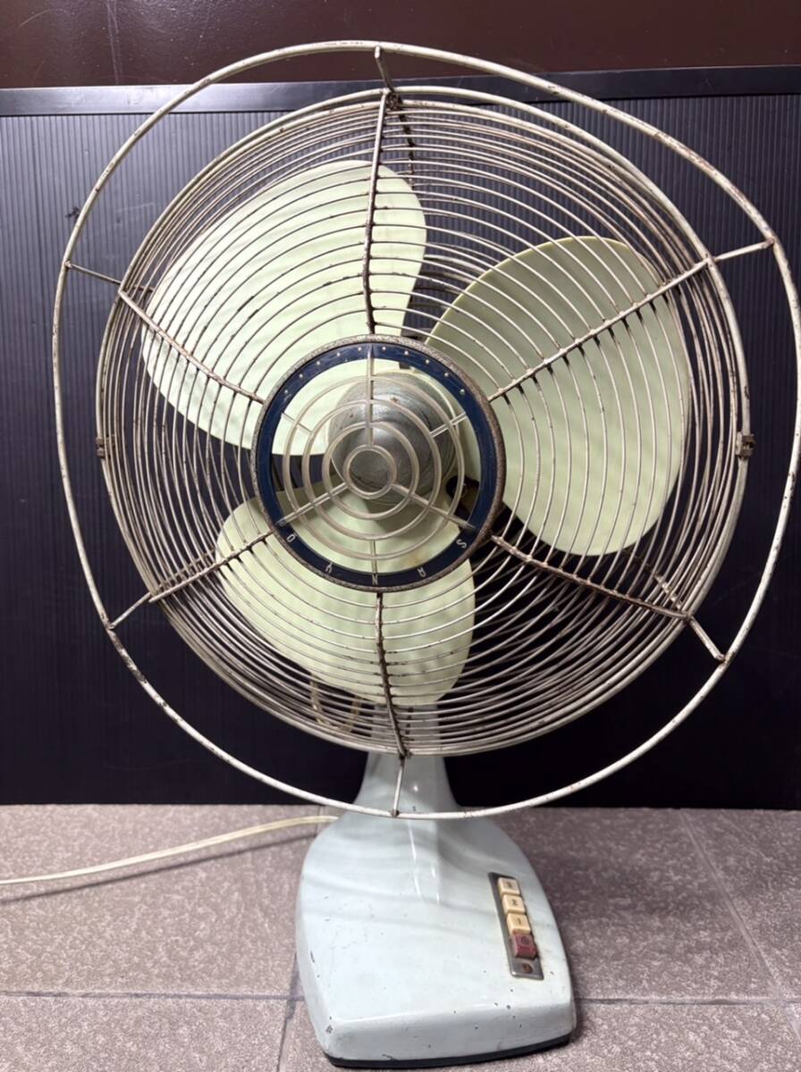 昭和レトロ SANYO サンヨー 扇風機 EF-306 1961年 ヴィンテージ