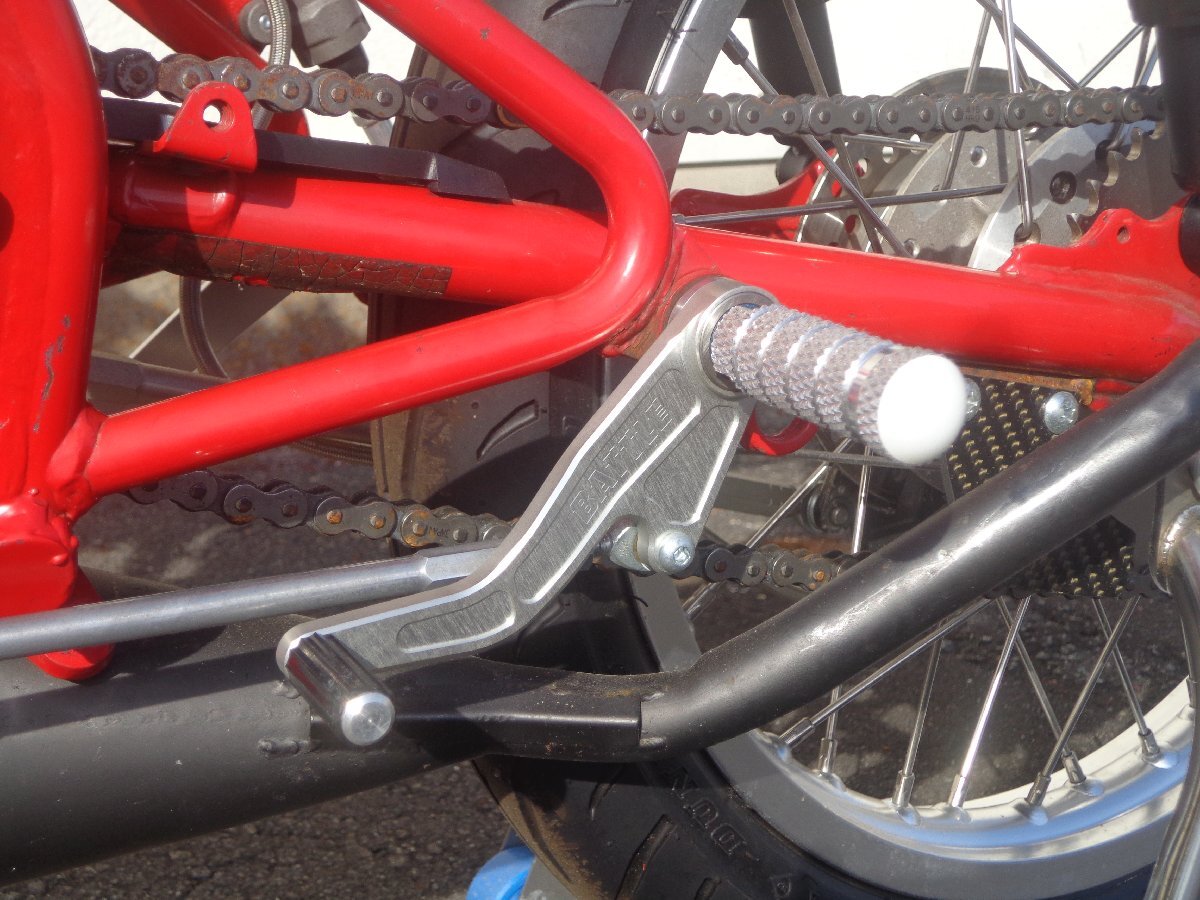 ステップバー①。HRC NSR50mini NSR80 NSR125 NSR150SP NS50R NS50F NS125R NS-1 MH80R MT125R MBX50 MBX80 MB-5 MB-8_画像3