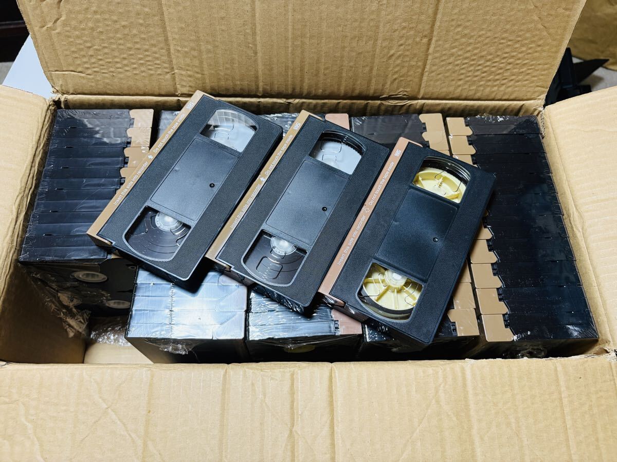 未使用品 業(yè)務(wù)用VHS ビデオテープ 180分×49本 20分×1本 合計(jì)50本