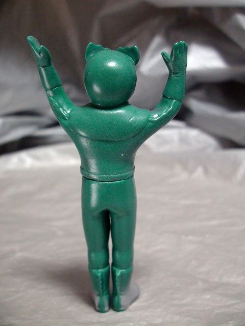 仮面ライダーストロンガー ④ 無版権 パチ怪獣 当時物 怪人 ソフビ人形 1975年「検 駄菓子屋 ポピー 旧バンダイ タカトク メディコム 東映_画像8