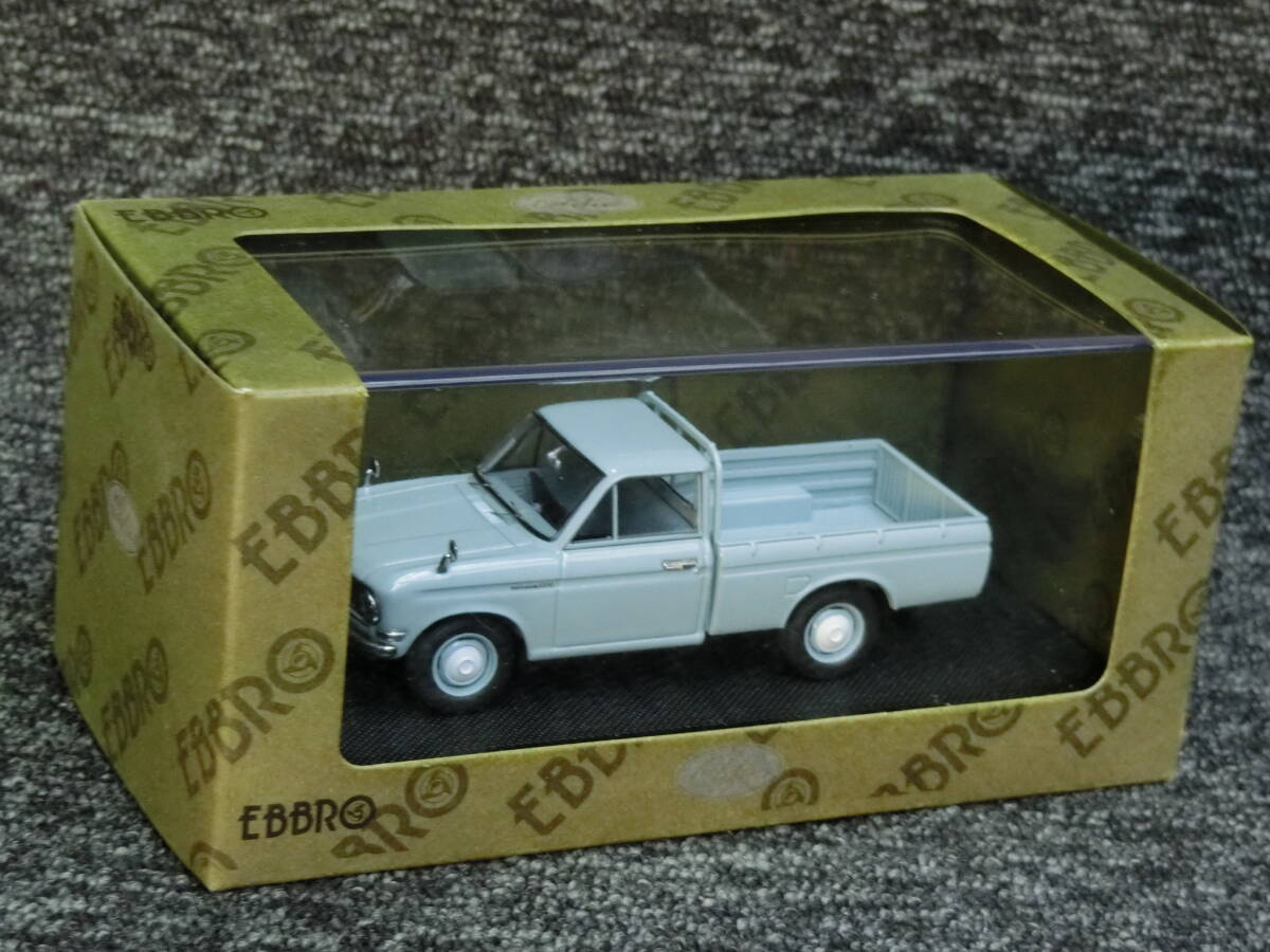 EBBRO 44691 Nissan Datsun 1300 Truck 1966 (Gray) 1/43 ダットサン 1300 トラック エブロ EBBRO 1/43 ミニカー_画像3