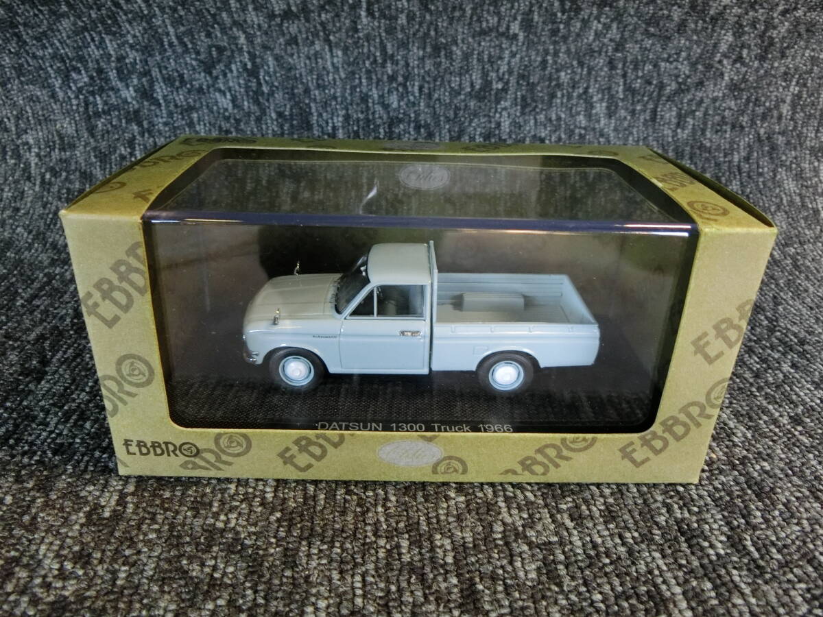 EBBRO 44691 Nissan Datsun 1300 Truck 1966 (Gray) 1/43 ダットサン 1300 トラック エブロ EBBRO 1/43 ミニカー_画像8