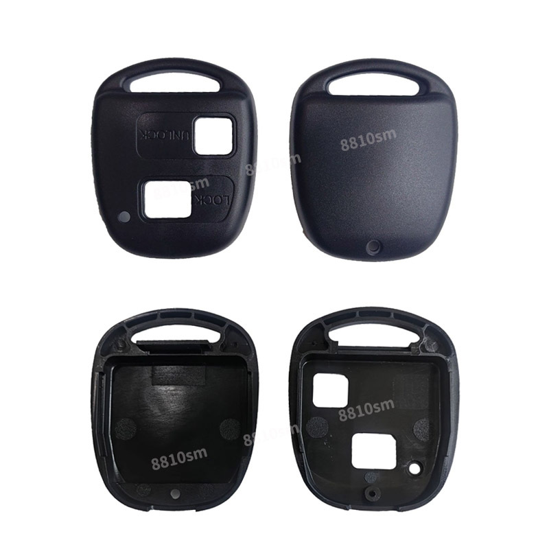 ダイハツ トヨタ 2ボタン キーレス 鍵 補修 ブランクキー リモコンキー パッソ ムーブ ミラ ハイエース カローラ アルファード ハイゼット