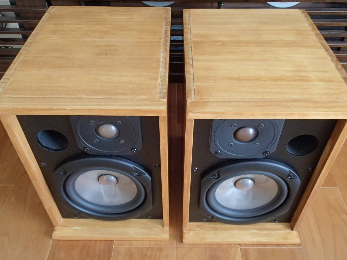 2025年９月作成　透明感と高域まで伸びる音質(zhì)が特徴　23１ YAMAHAユニット使用 フロントバスレフ　2Way スピーカー　ペア