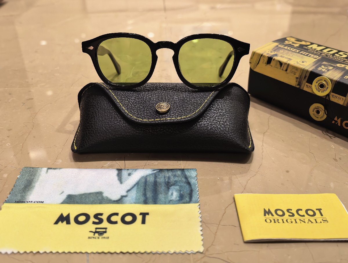 名作モデル☆新品☆ MOSCOT モスコット LEMTOSH レムトッシュ ウェリントン眼鏡 メガネ?サングラス?ジョニーデップ愛(ài)用モデル/緑