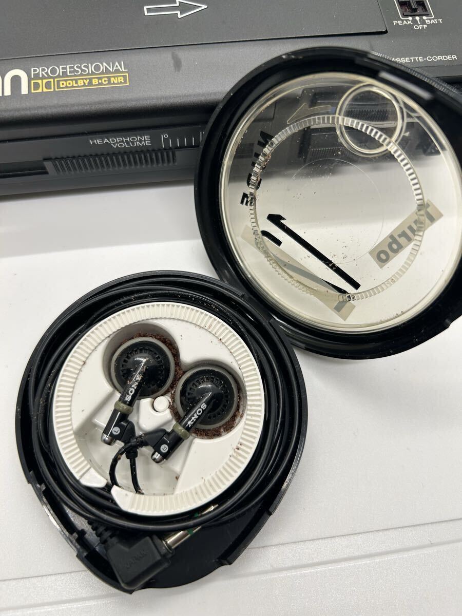 ウォークマン　SONY WALKMAN PROFESSIONAL WM-D6C カセットレコーダー ソニー カセットウォークマン ステレオカセットコーダー 稼動(dòng)品
