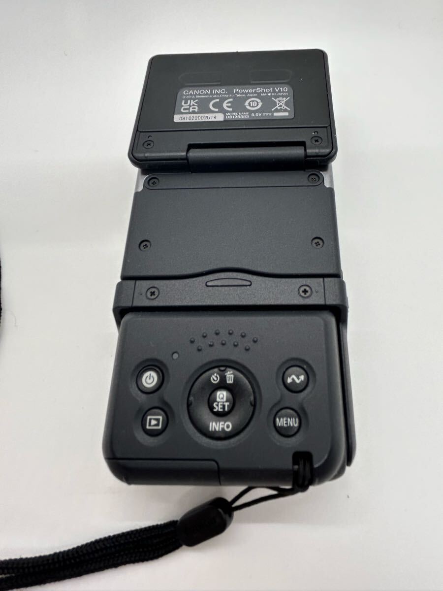 Canon Vlogカメラ PowerShot V10 シルバー PSV10SL 収納ケース付