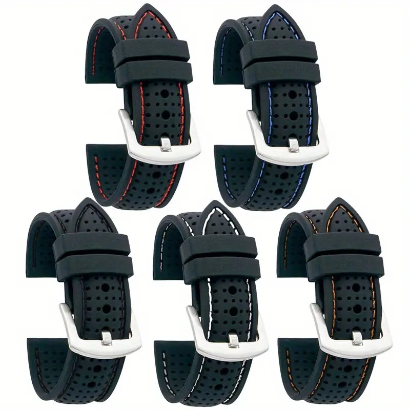  новый товар ремешок для часов Raver напульсник soft силикон резиновый инструмент не необходимо установка и снятие цвет : чёрный ( стежок : желтый ) установка : ширина : 20mm управление No.37169