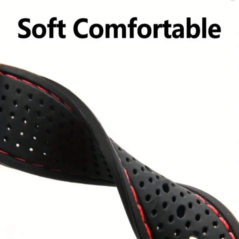  новый товар ремешок для часов Raver напульсник soft силикон резиновый инструмент не необходимо установка и снятие цвет : чёрный ( стежок : желтый ) установка : ширина : 20mm управление No.37169