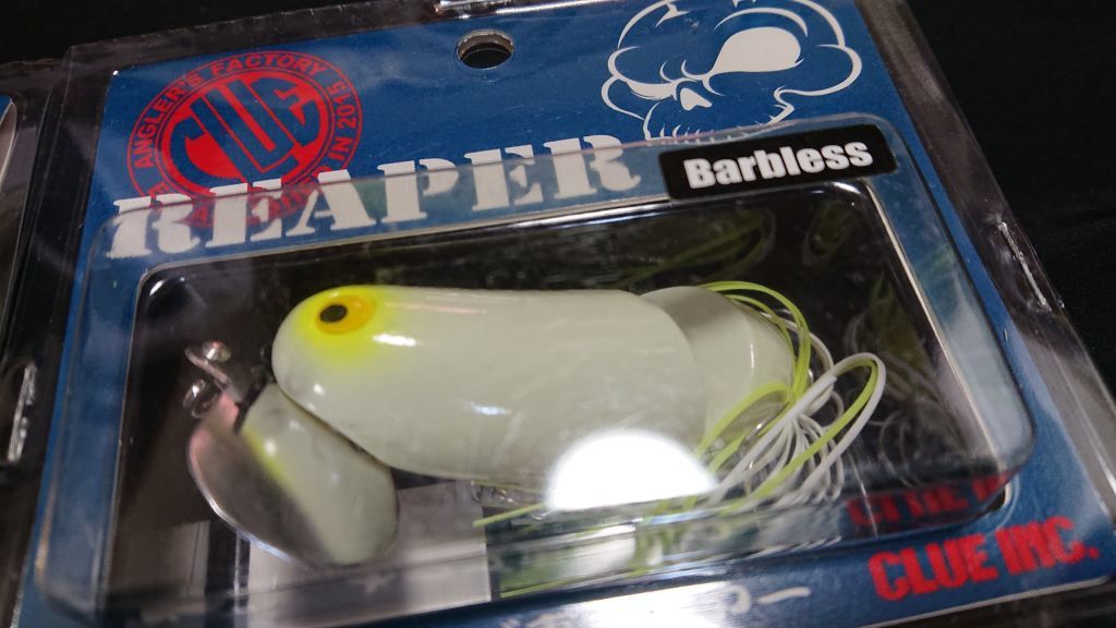 クルー リーパー タイプJ 2個セット アカキン グロー 新23 CLUE Inc. REAPER TYPE-J ジョイント 鯰 なまず ナマズ ライギョ 雷魚_画像3