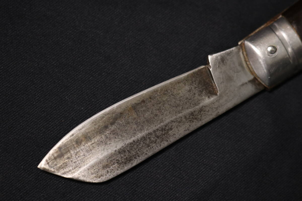 刃長70mm Kanetune 電工ナイフ 樹脂柄 レトロ _画像5