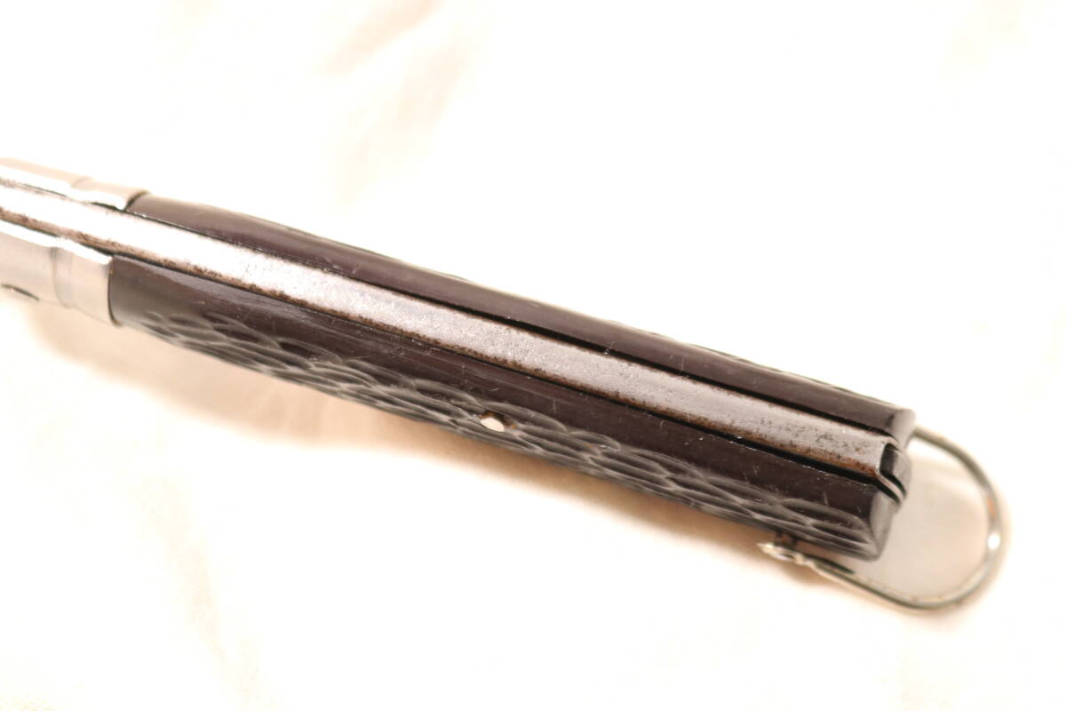 刃長70mm Kanetune 電工ナイフ 樹脂柄 レトロ _画像6