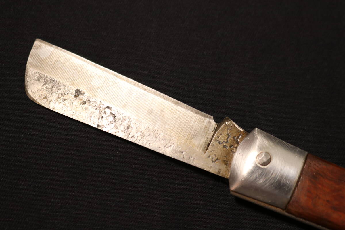 日立武蔵 電工ナイフ 手造り鍛造品_画像5