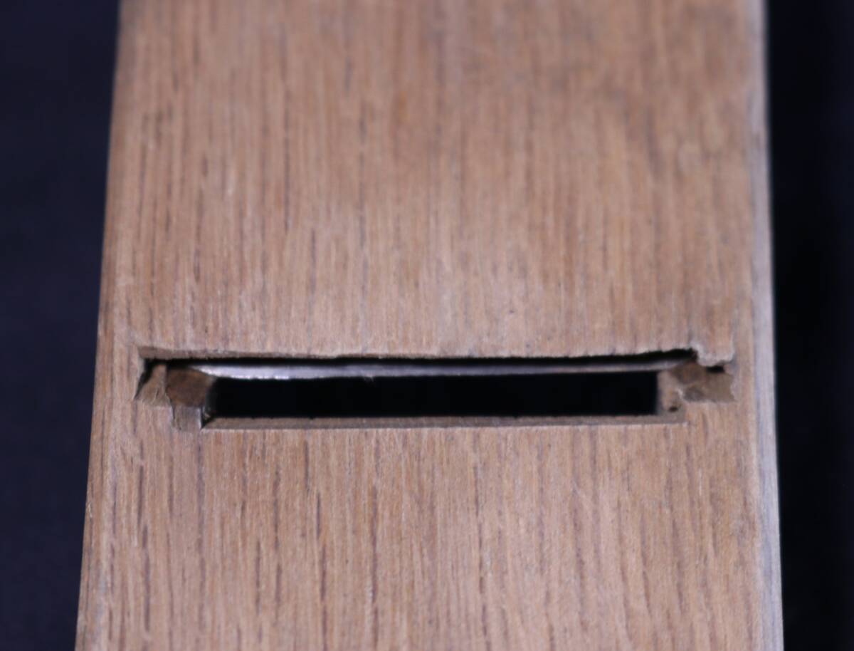 豆平鉋 (削り幅33mm位身幅39mm位) 小型 大工道具_画像3