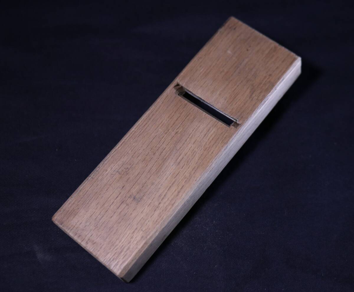 豆平鉋 (削り幅33mm位身幅39mm位) 小型 大工道具_画像6