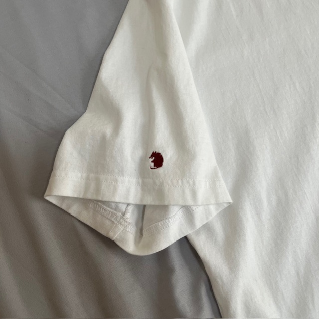 ★RATSラッツ/The Rats TEE★白×エンジ/L★Tシャツ★_画像5