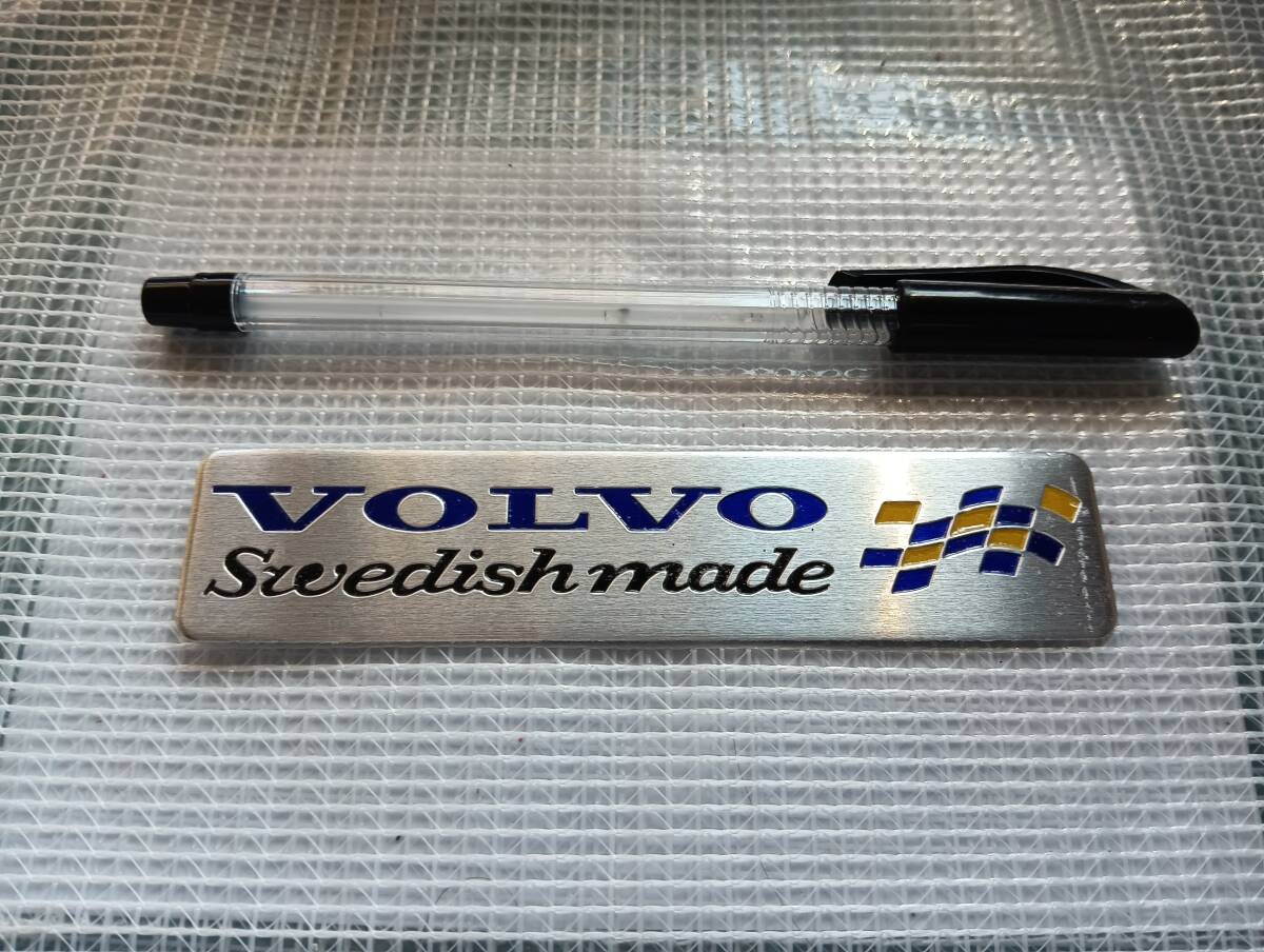 【ゆうパケット送料込】VOLVO（ボルボ） エンブレムブレート　Ver2 _画像1