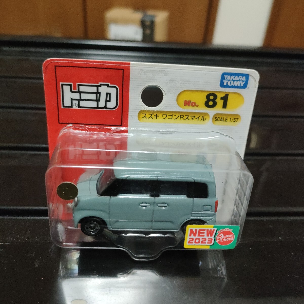 No.81 スズキ ワゴン R スマイル （BP） （1/57スケール トミカ 188766）_画像1