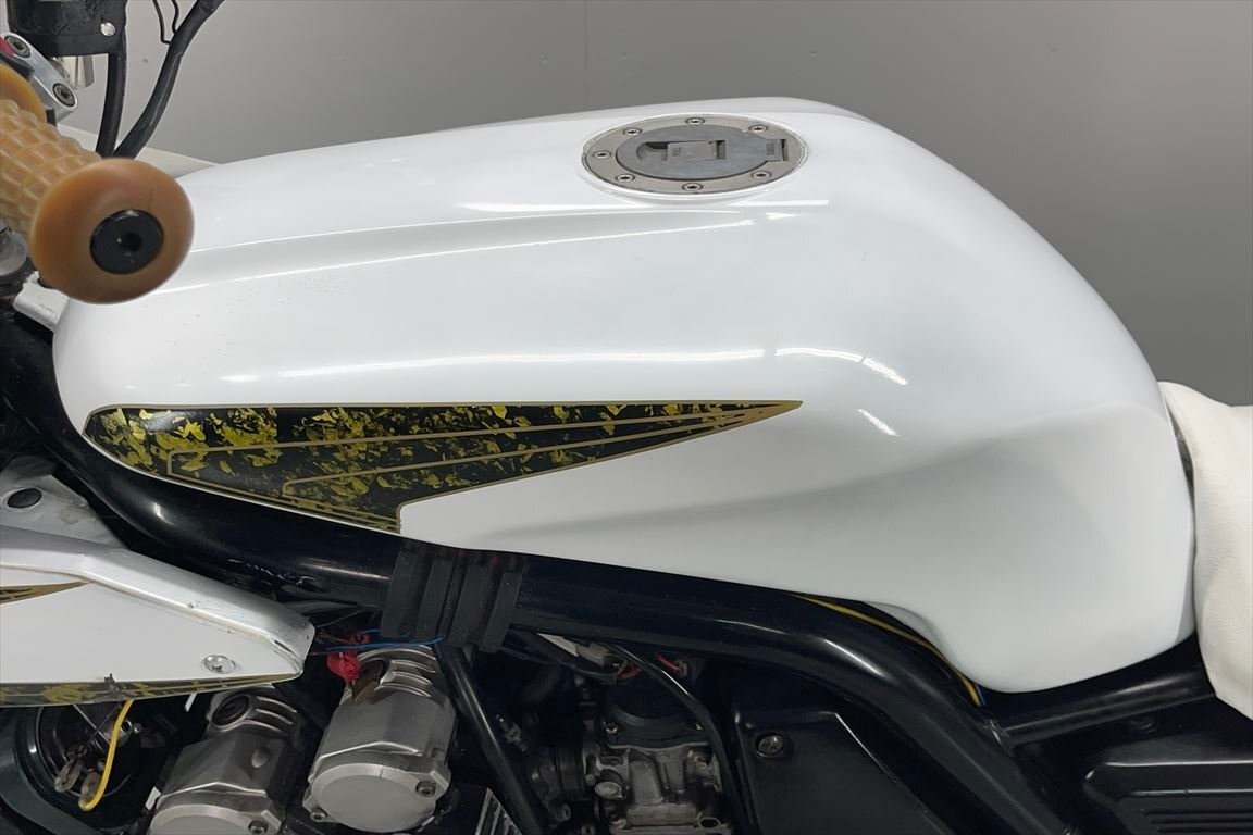 FZ400 売り切り！１円スタート！☆始動動畫有☆エンジン好調(diào)！4YR！1997年！アサヒナレーシングマフラー！ハンドル！全國配送！福岡佐賀